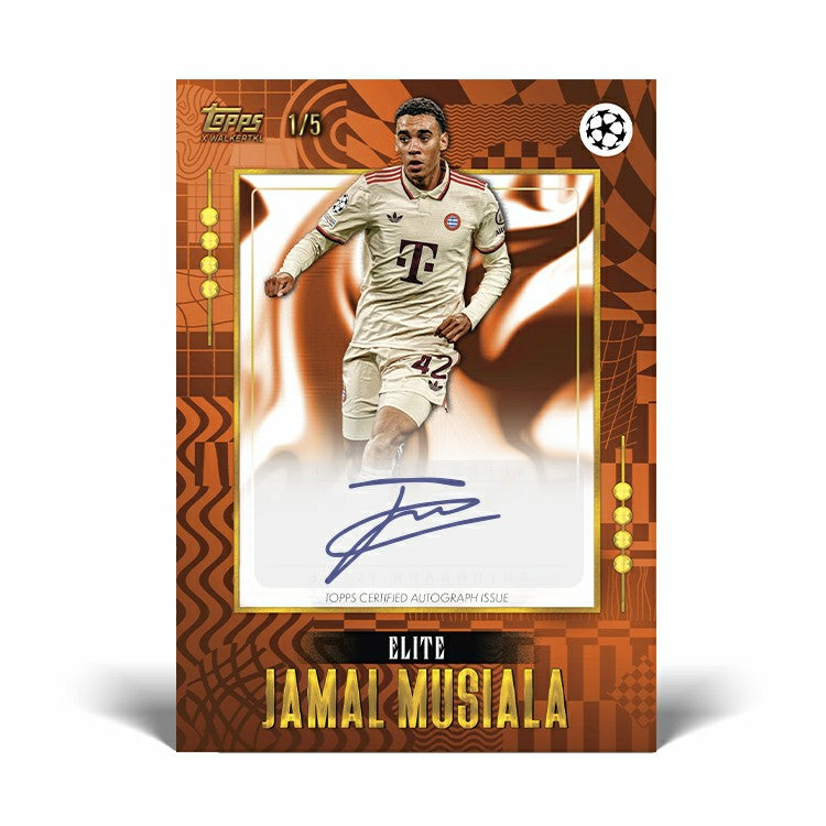 2024/25 Topps UEFA Club Competitions GOLD Football Hobby Box Classic