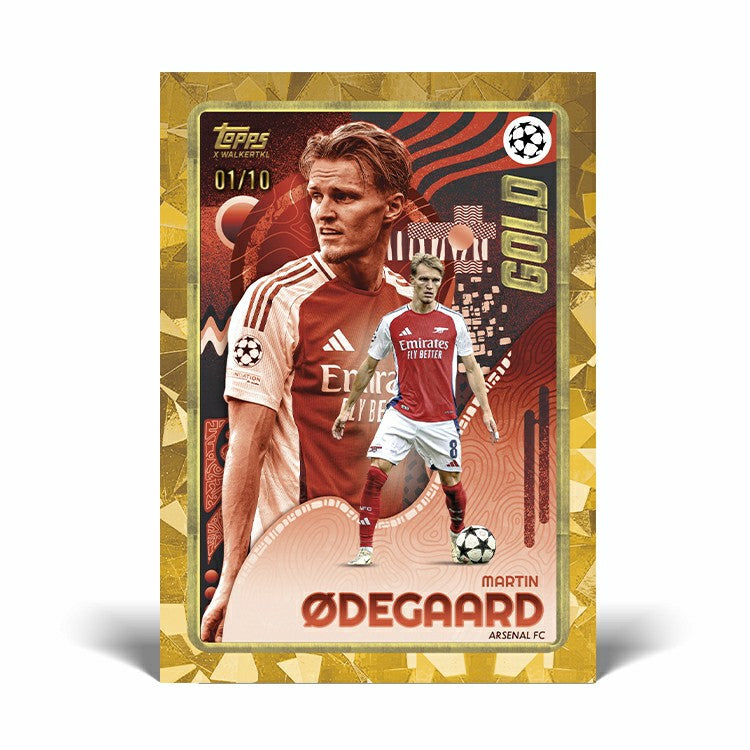 2024/25 Topps UEFA Club Competitions GOLD Football Hobby Box Classic