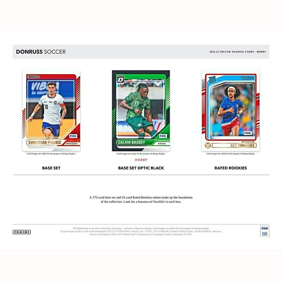 2024/25 Panini Donruss Soccer Hobby Box Lifestyle