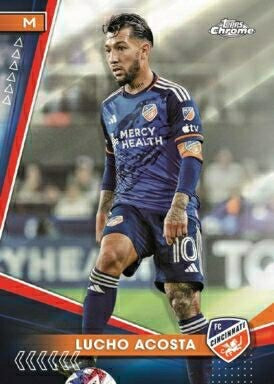 2024 Topps Chrome MLS Soccer Blaster Box Taass sale