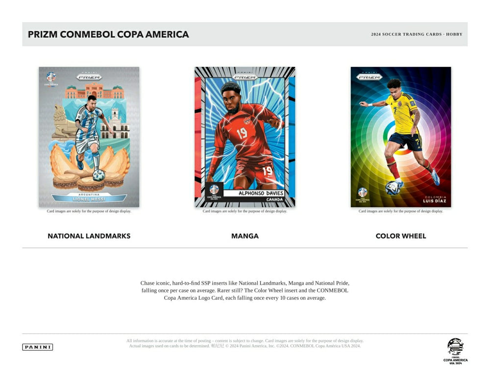 2023/24 Panini Prizm Copa America Soccer Hobby Pack Taass sale