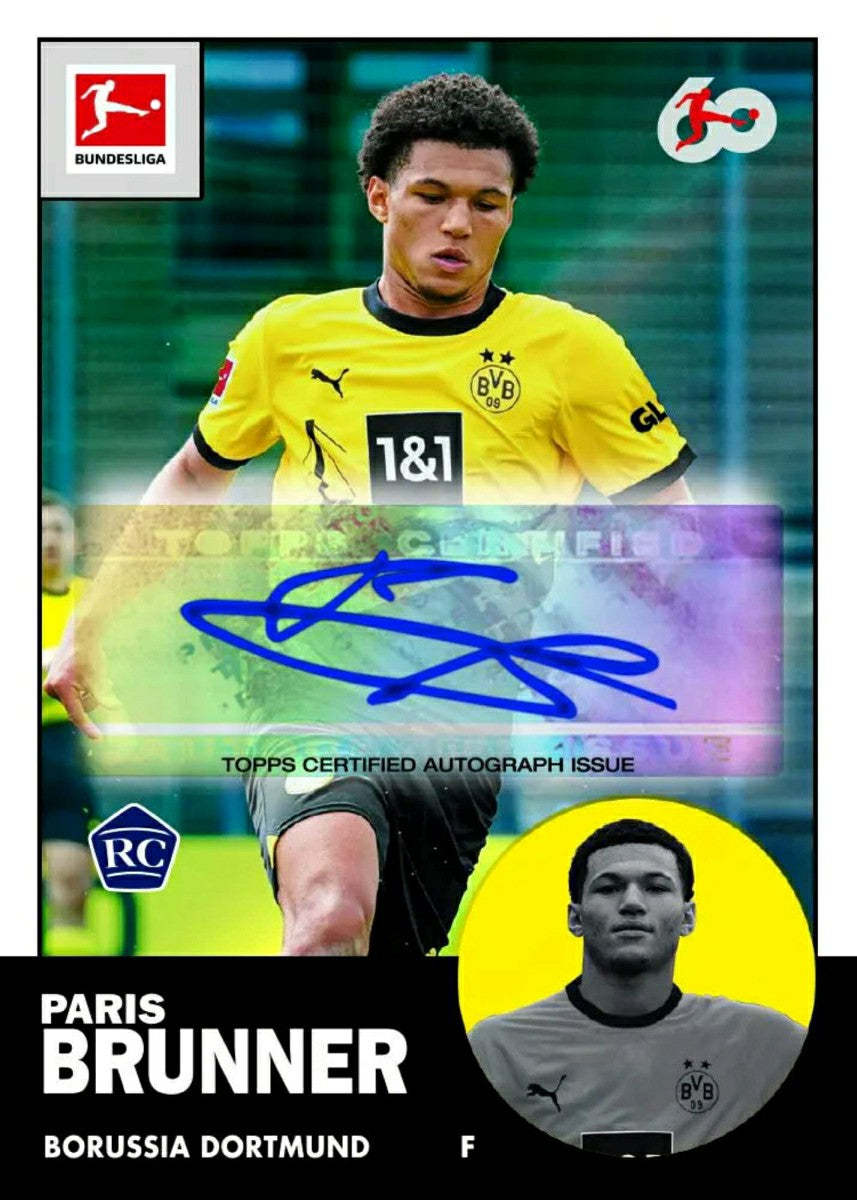 2023/24 Topps Chrome Bundesliga Soccer (Fussball) Blaster Box Classic