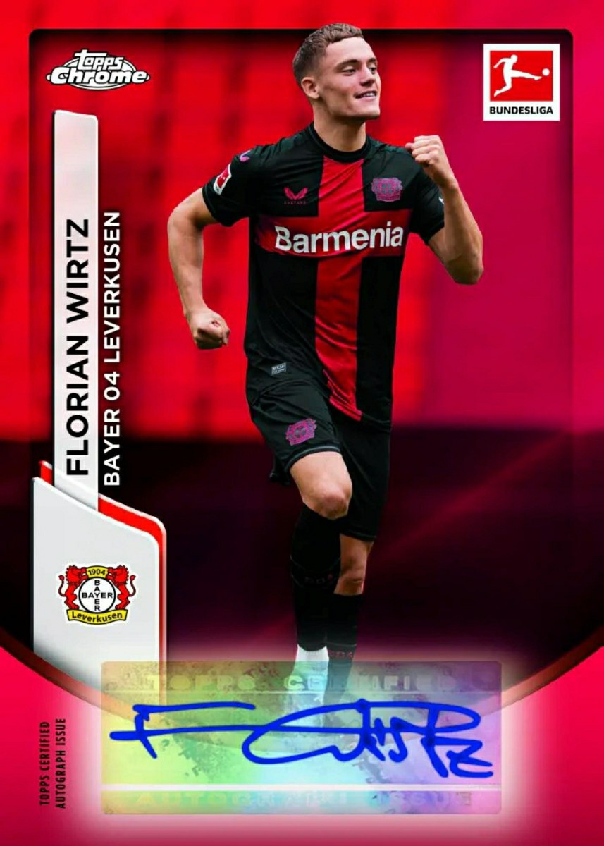 2023/24 Topps Chrome Bundesliga Soccer (Fussball) Blaster Box Classic