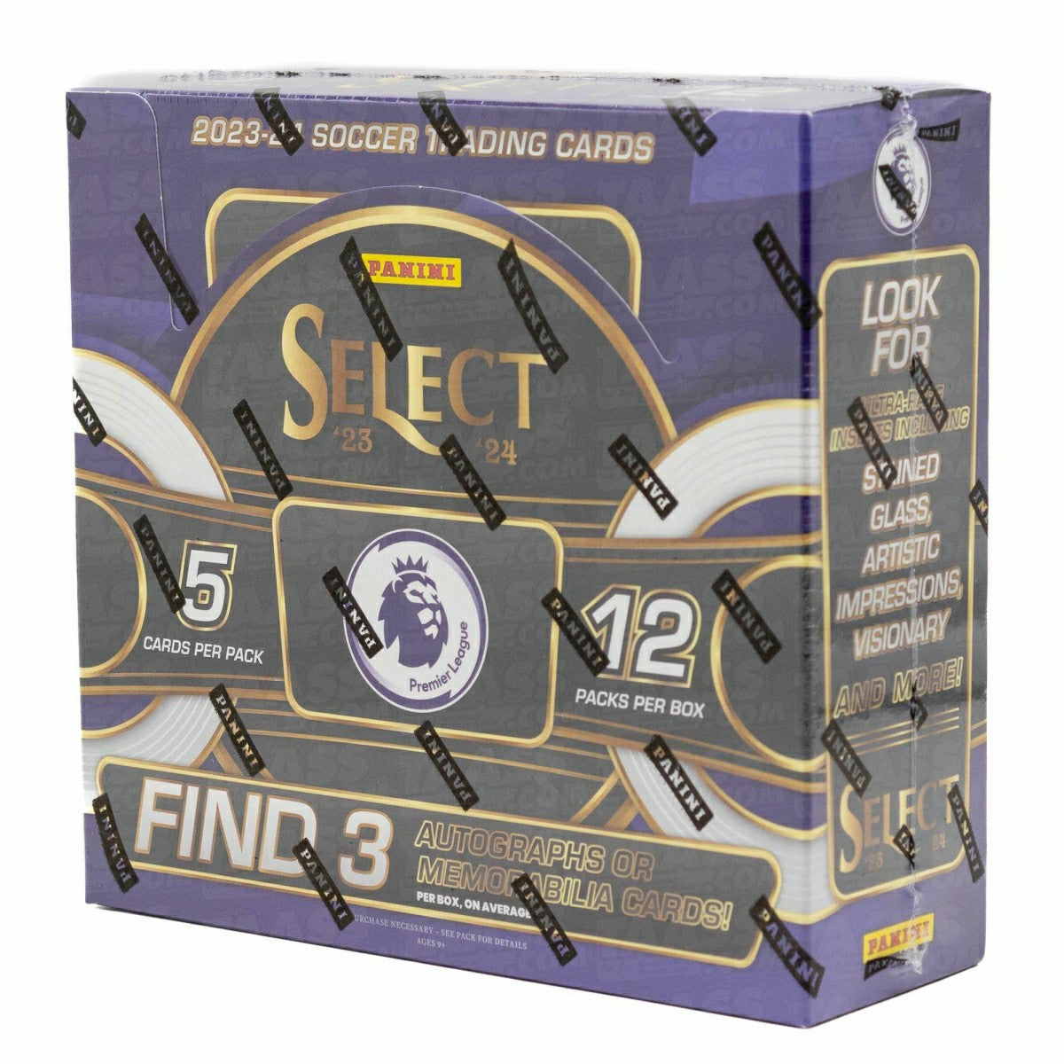2023/24 Panini Select Premier League Soccer Hobby Box Fashion