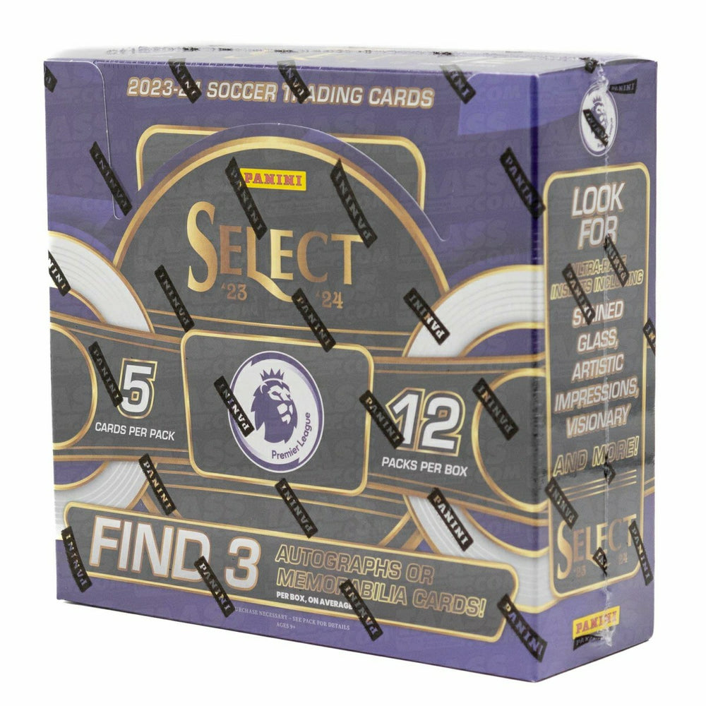 2023/24 Panini Select Premier League Soccer Hobby Box Fashion