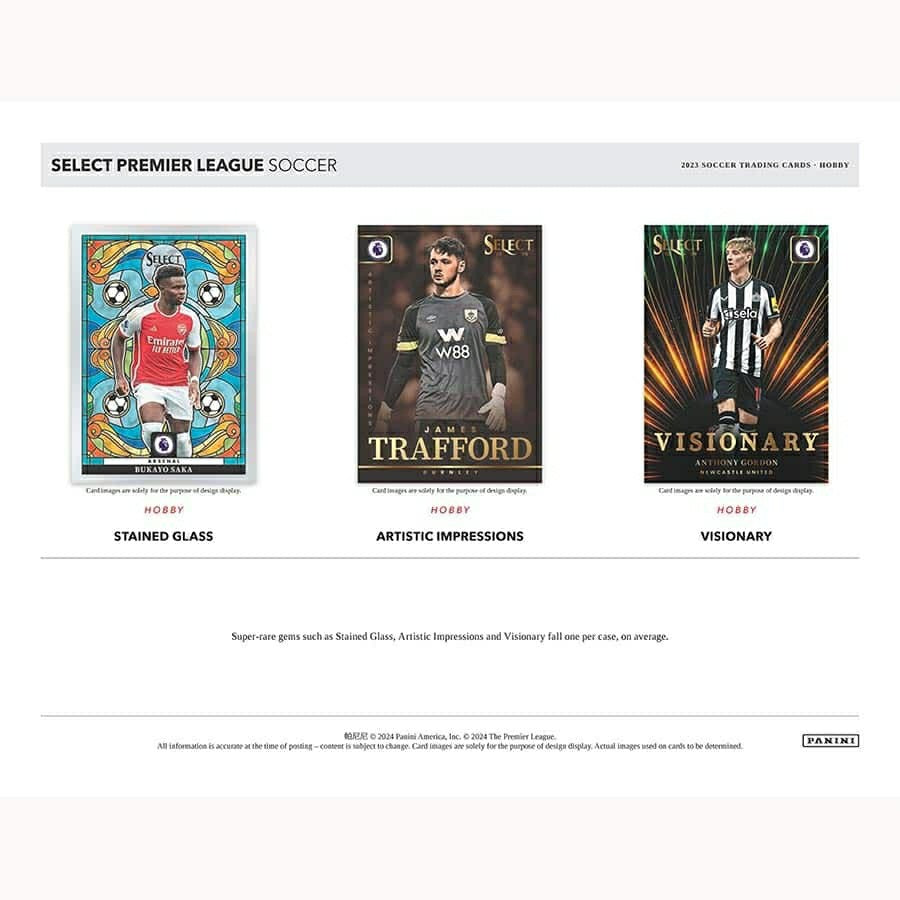 2023/24 Panini Select Premier League Soccer Hobby Box Fashion