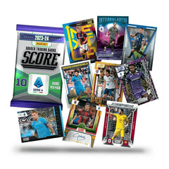 2023/24 Panini Score Serie A Soccer Retail Pack Lifestyle