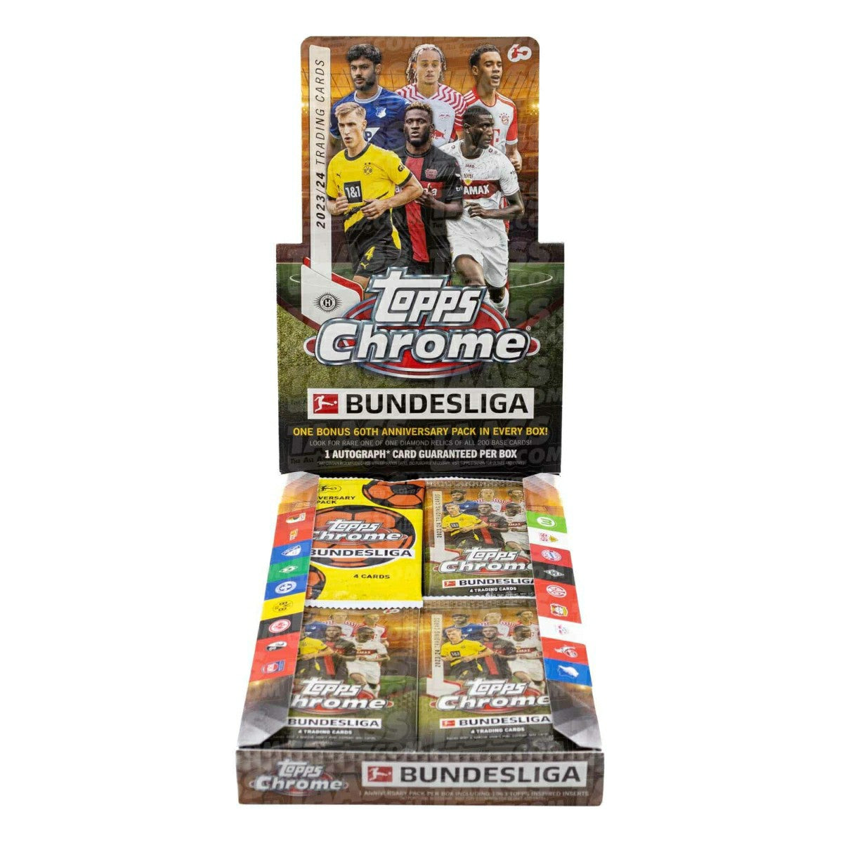 2023/24 Topps Chrome Bundesliga Soccer Hobby Pack Classic
