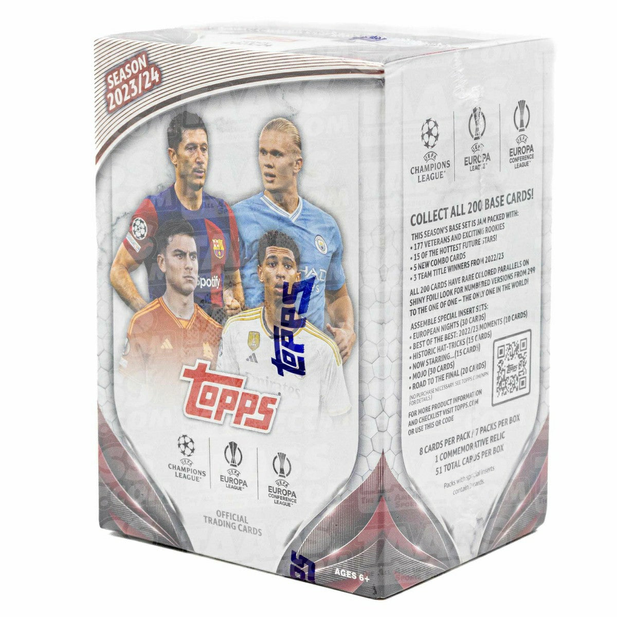 2023/24 Topps UEFA Club Competitions Soccer (Fussball) Flagship Blaster Box Taass sale