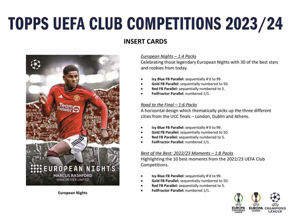 2023/24 Topps UEFA Club Competitions Soccer (Fussball) Flagship Blaster Box Taass sale