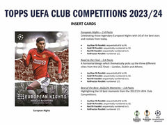 2023/24 Topps UEFA Club Competitions Soccer (Fussball) Flagship Blaster Box Taass sale