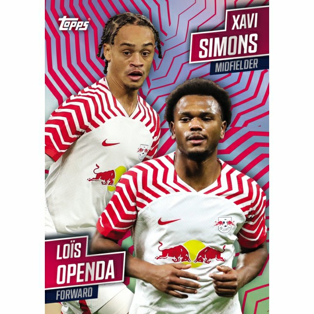 2023/24 Topps RB Leipzig 100% Official Team Set Box Taass US