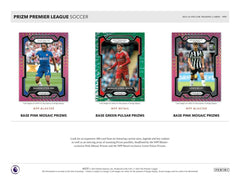 2023/24 Panini Prizm Premier League Soccer EPL Blaster Box Classic