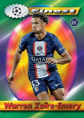 2022/23 Topps Finest Flashbacks UEFA Club Competitions Soccer Hobby Box Lifestyle