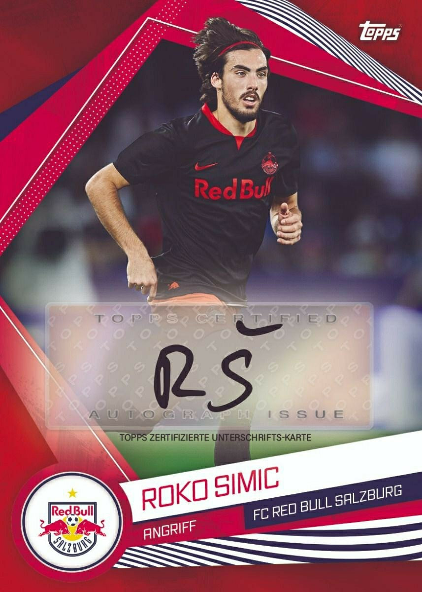 2023/24 Topps Red Bull Salzburg Official Fan-Set Hanger Box Taass sale
