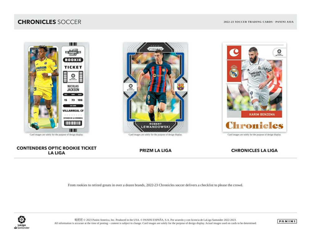 2022/23 Panini Chronicles Soccer Tmall Asia Box Taass for sale