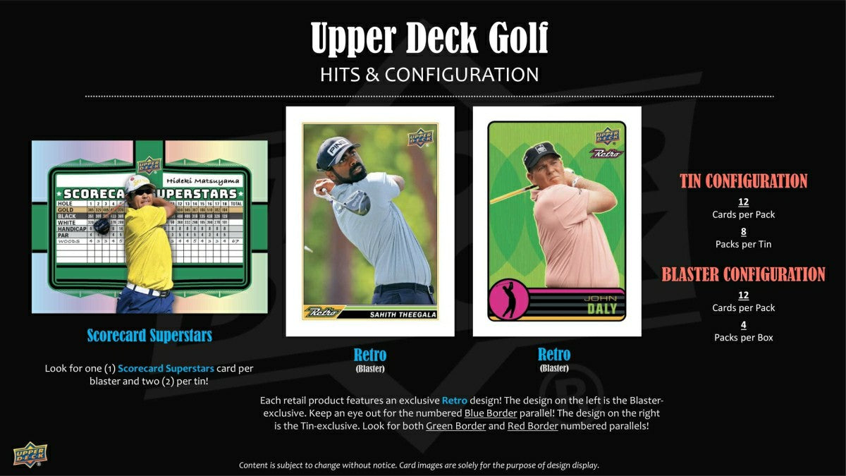 2026 Upper Deck Golf Blaster Box Classic