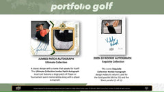 2024 Upper Deck Portfolio Golf Hobby Box Lifestyle