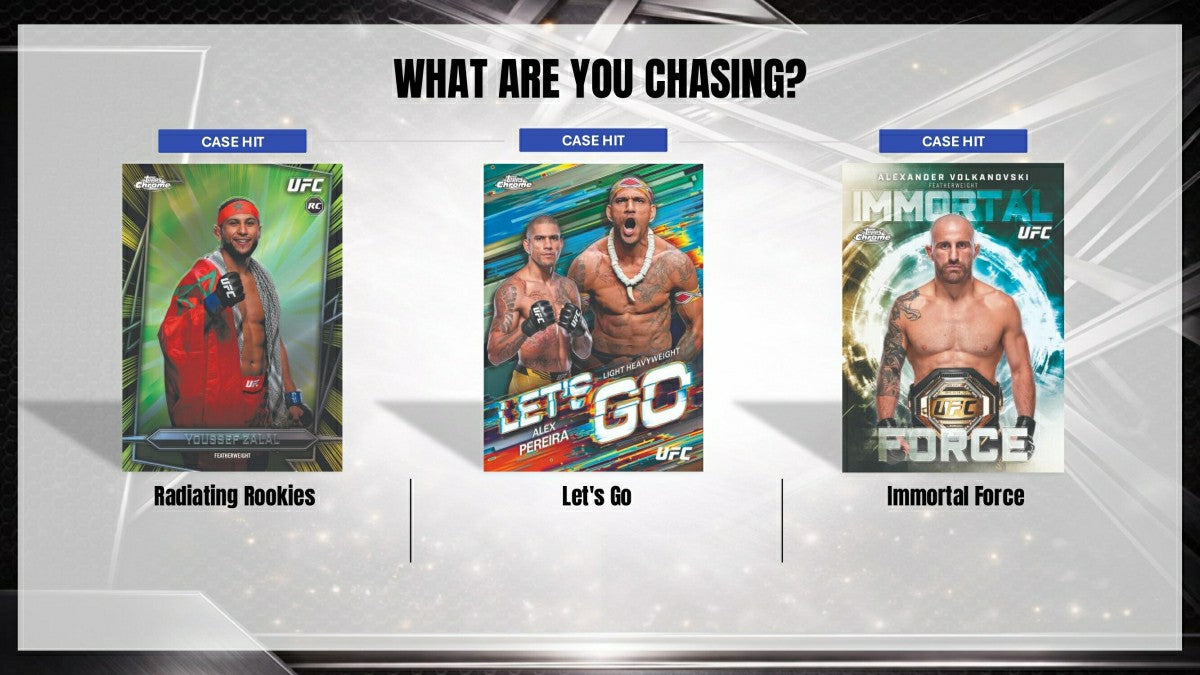 (LIVE BREAK) 2026 Topps Chrome UFC Breaker Delight Hobby Box Taass for sale
