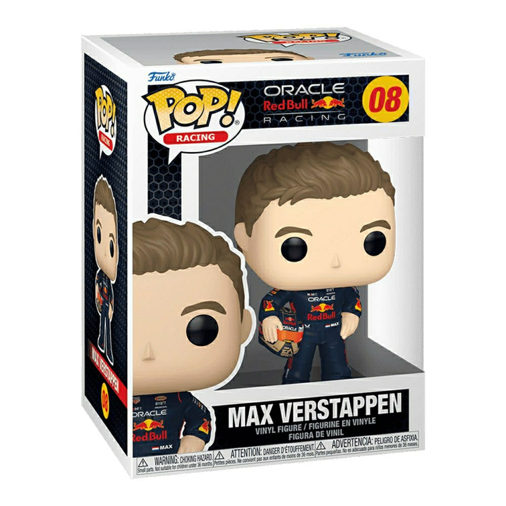 Funko POP! #08 Max Verstappen Helmet Vinyl Formula One Racing Figure Fashion