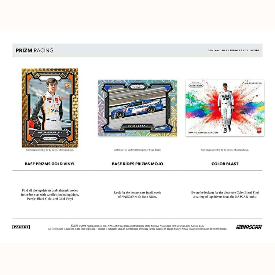 2024 Panini Prizm NASCAR Racing Hobby Box Taass US