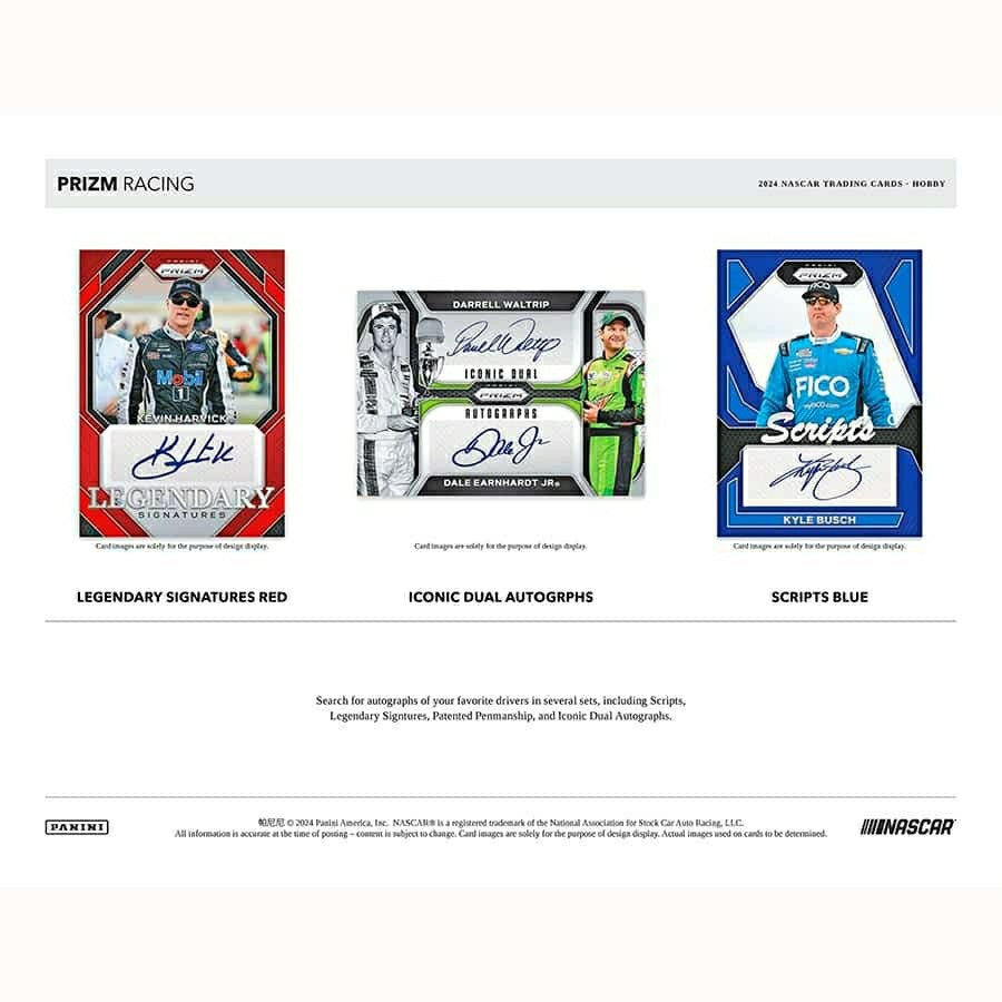 2024 Panini Prizm NASCAR Racing Hobby Box Taass US