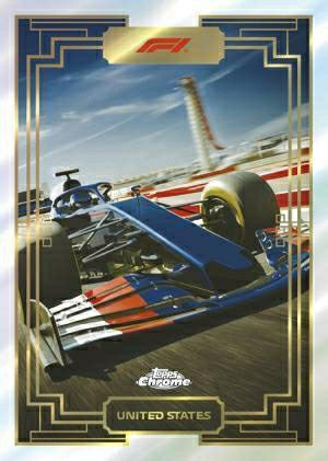 2022 Topps Chrome Formula 1 Racing (Formel 1) Hobby Lite Box Fashion