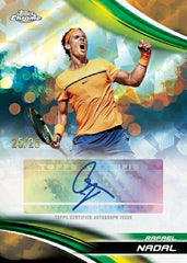 2025 Topps Chrome Sapphire Edition Tennis Hobby Box Taass for sale