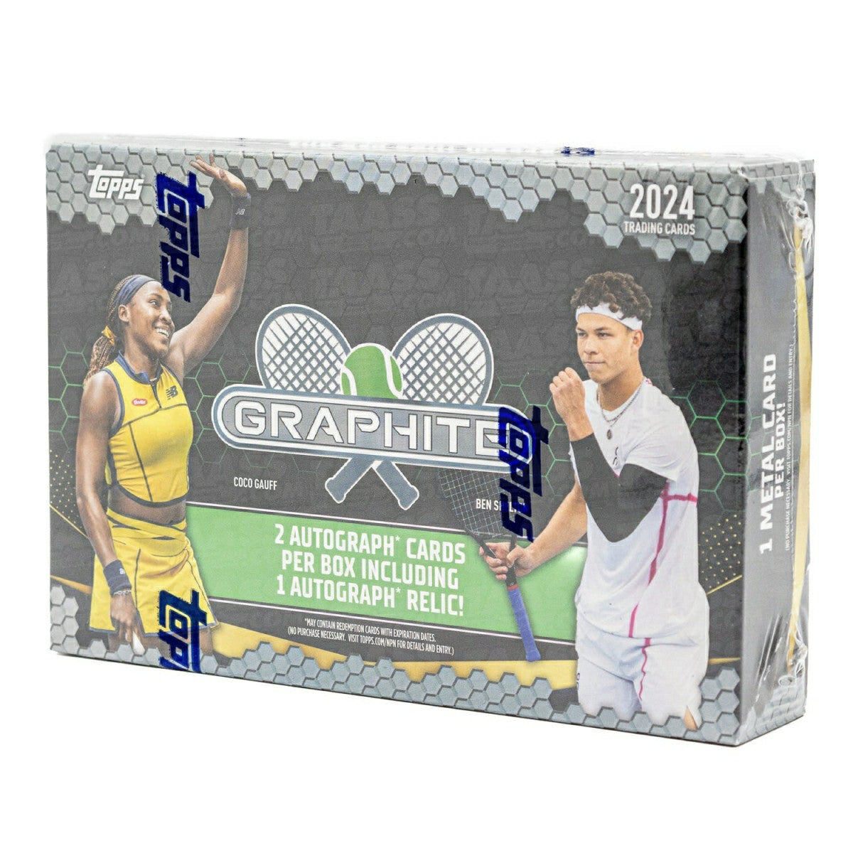 2024 Topps Graphite Tennis Hobby Box Fashion
