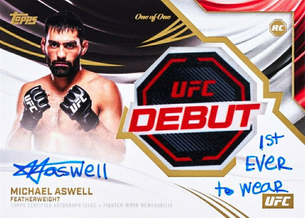 2026 Topps Chrome UFC Blaster Box Lifestyle