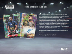 2025 Topps Stadium Club UFC Hobby Box Taass for sale