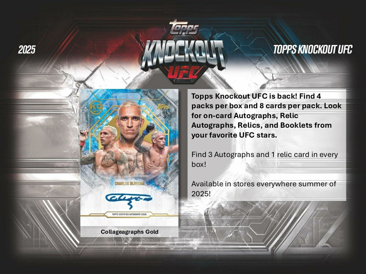 2025 Topps Knockout UFC Hobby Box Classic