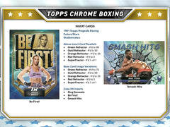 2024 Topps Chrome Boxing Hobby Box Fashion