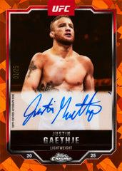 2025 Topps Chrome UFC Sapphire Edition Box Lifestyle