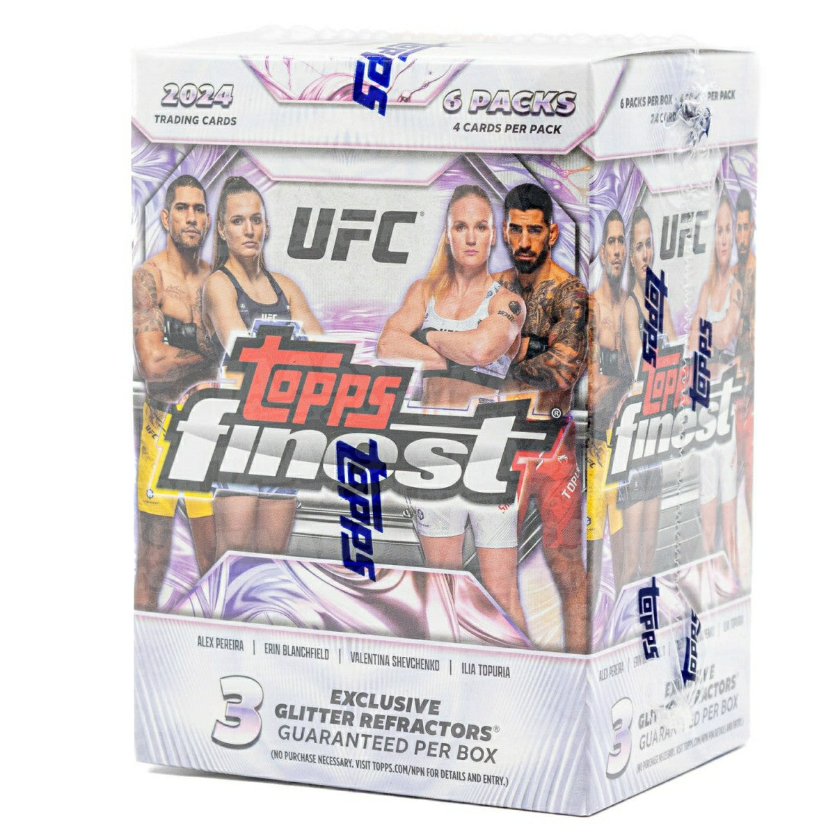 2024 Topps Finest UFC Blaster Box Taass for sale