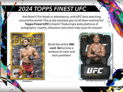 2024 Topps Finest UFC Blaster Box Taass for sale