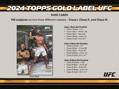 2024 Topps Gold Label UFC Hobby Box Taass US