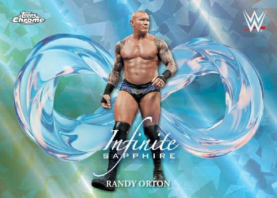 2026 Topps Chrome WWE Sapphire Edition Wrestling Hobby Box Taass US