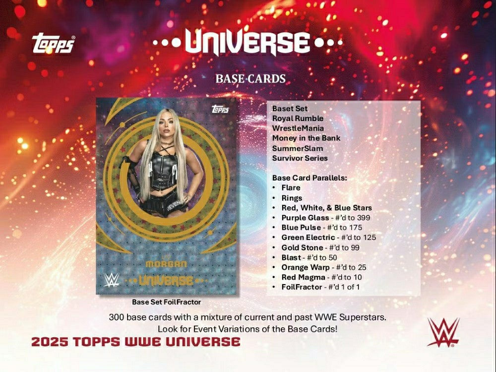 2025 Topps Universe WWE Hobby Box Classic