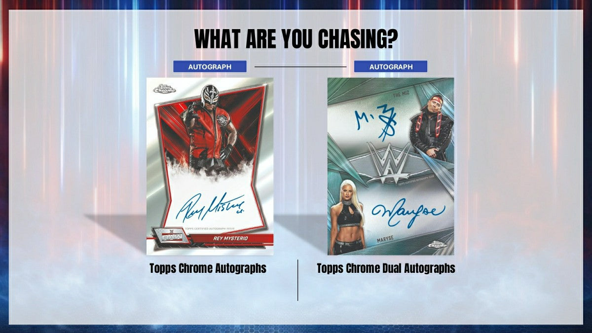 2026 Topps Chrome WWE Wrestling Mega Box Fashion