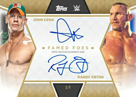 2025 Topps WWE John Cena Commemorative Collection Box Lifestyle