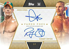 2025 Topps WWE John Cena Commemorative Collection Box Lifestyle