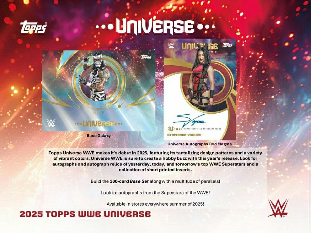 2025 Topps Universe WWE Blaster Box Taass for sale