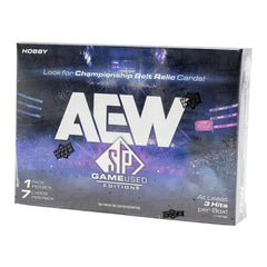 2025 Upper Deck AEW SP Game Used All Elite Wrestling Hobby Box Taass US