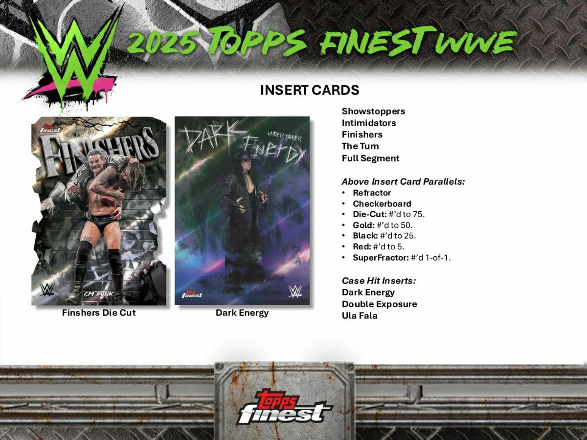 2025 Topps Finest WWE Hobby Box Classic