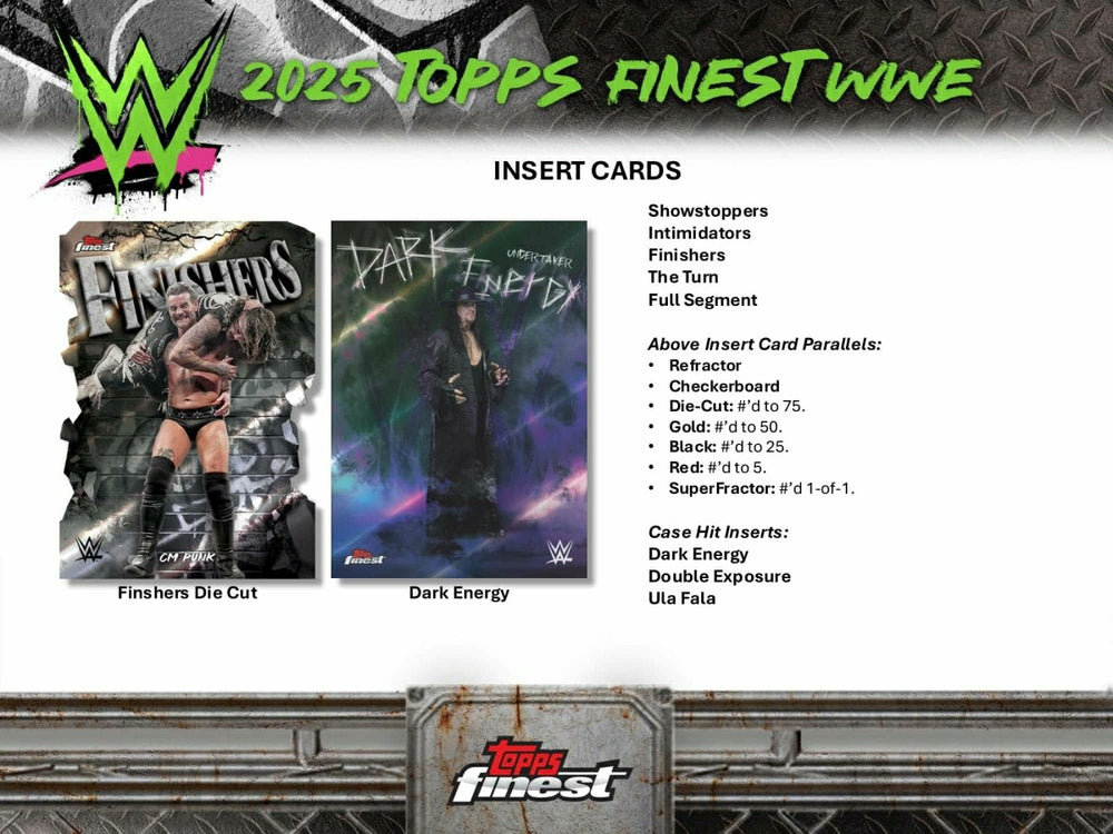 2025 Topps Finest WWE Hobby Box Classic