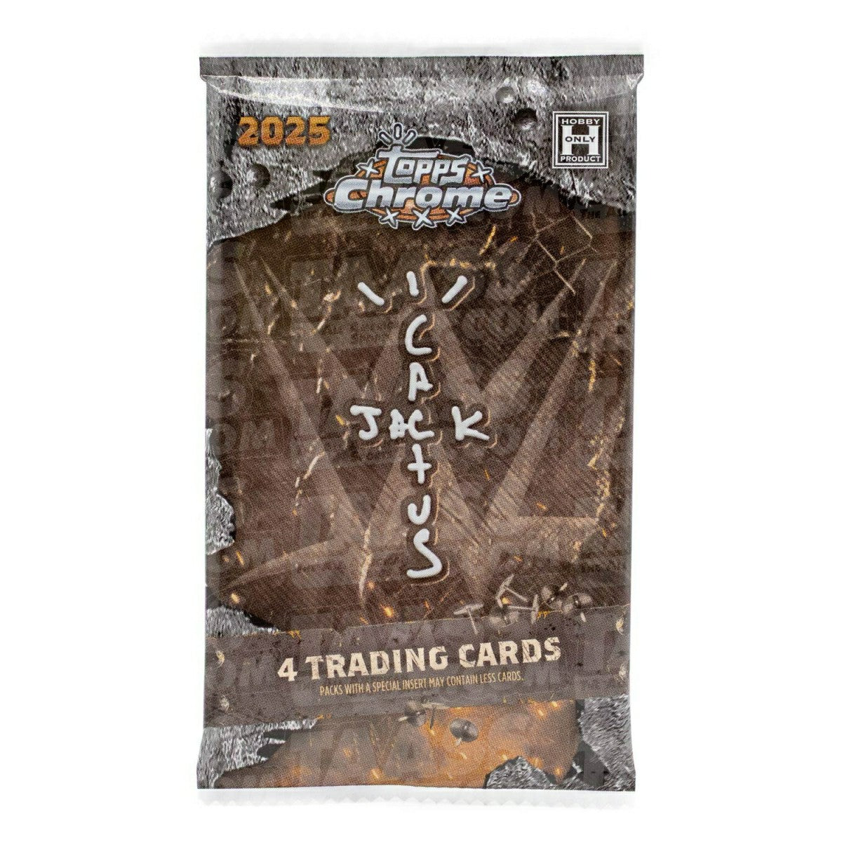2025 Topps Chrome WWE x Cactus Jack Hobby Pack Lifestyle