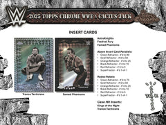 2025 Topps Chrome WWE x Cactus Jack Hobby Pack Lifestyle