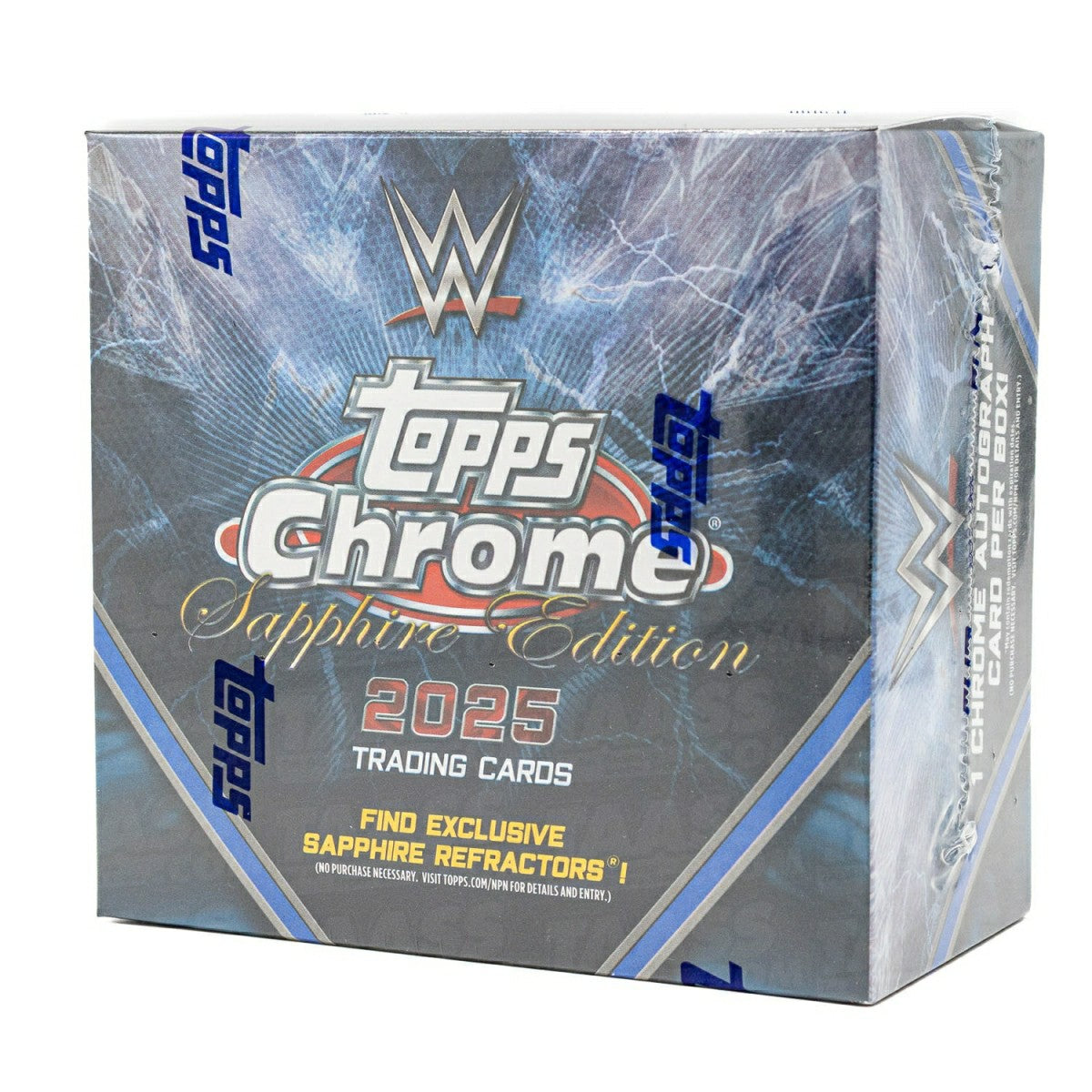 2025 Topps Chrome Sapphire WWE Wrestling Hobby Box Taass US