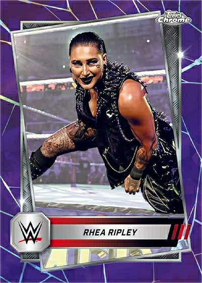 2025 Topps Chrome Sapphire WWE Wrestling Hobby Box Taass US